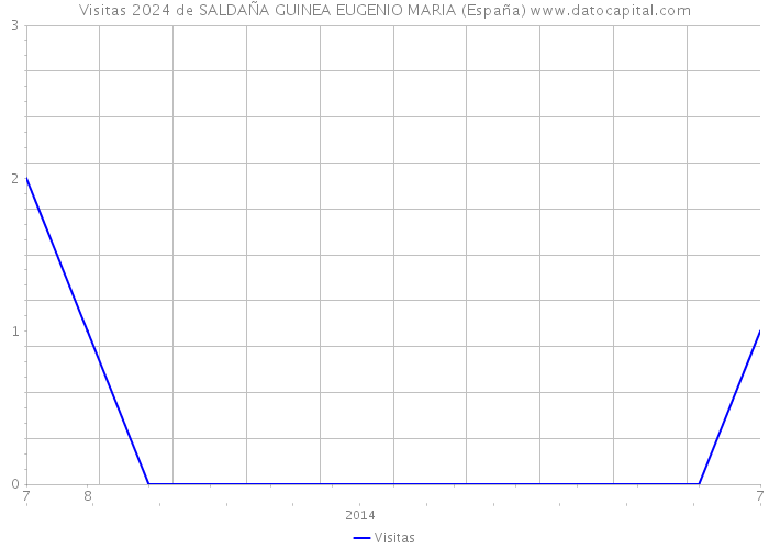 Visitas 2024 de SALDAÑA GUINEA EUGENIO MARIA (España) 