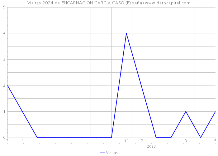 Visitas 2024 de ENCARNACION GARCIA CASO (España) 