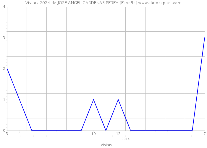 Visitas 2024 de JOSE ANGEL CARDENAS PEREA (España) 