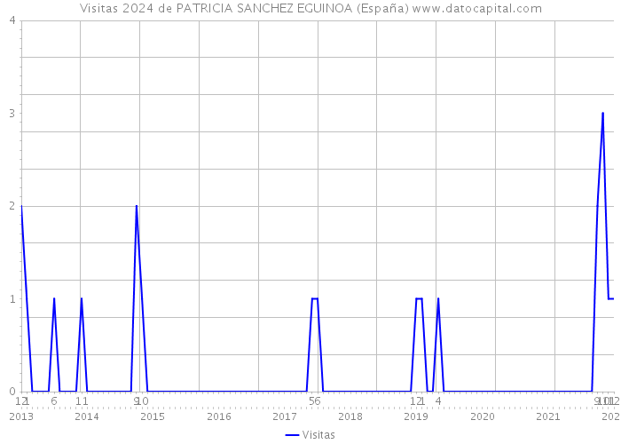 Visitas 2024 de PATRICIA SANCHEZ EGUINOA (España) 
