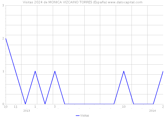 Visitas 2024 de MONICA VIZCAINO TORRES (España) 