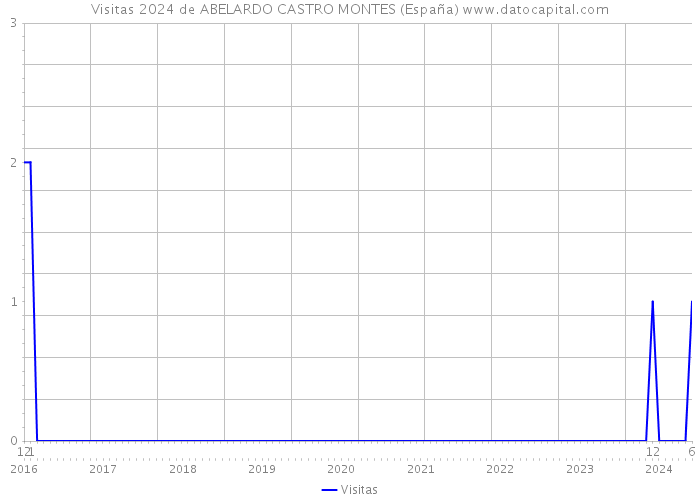 Visitas 2024 de ABELARDO CASTRO MONTES (España) 