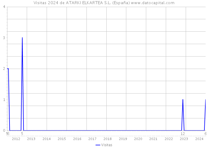 Visitas 2024 de ATARKI ELKARTEA S.L. (España) 