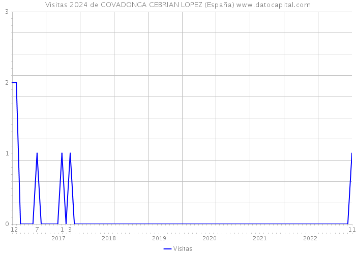 Visitas 2024 de COVADONGA CEBRIAN LOPEZ (España) 