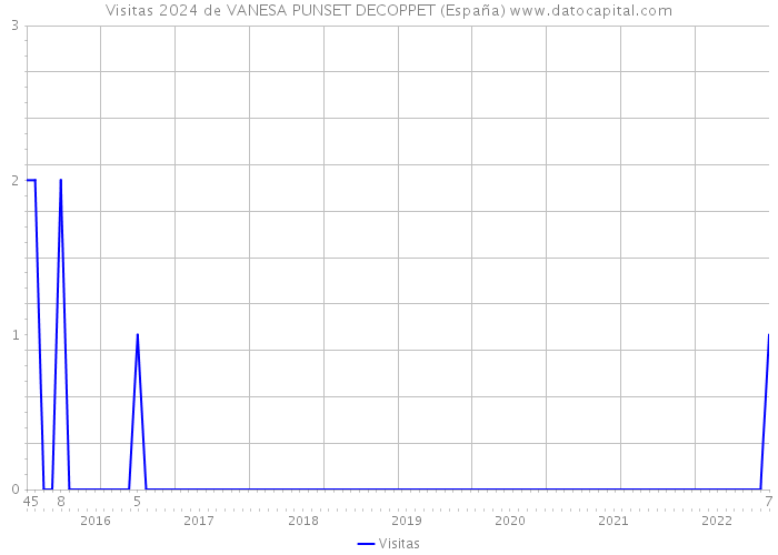 Visitas 2024 de VANESA PUNSET DECOPPET (España) 