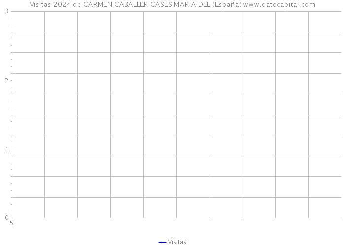 Visitas 2024 de CARMEN CABALLER CASES MARIA DEL (España) 