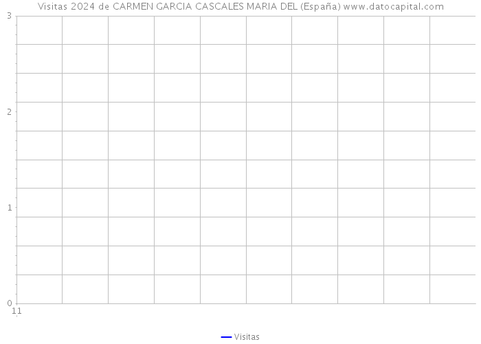 Visitas 2024 de CARMEN GARCIA CASCALES MARIA DEL (España) 