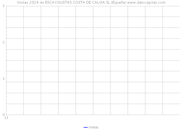 Visitas 2024 de ESCAYOLISTAS COSTA DE CALVIA SL (España) 