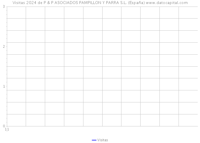 Visitas 2024 de P & P ASOCIADOS PAMPILLON Y PARRA S.L. (España) 