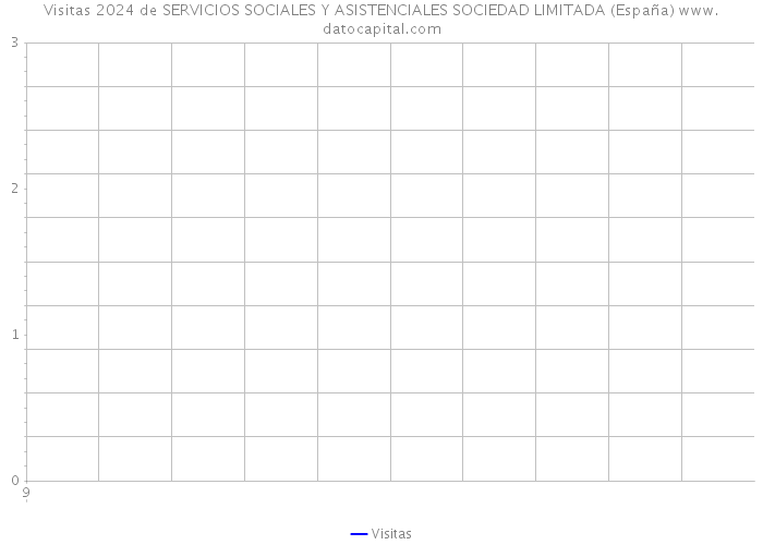 Visitas 2024 de SERVICIOS SOCIALES Y ASISTENCIALES SOCIEDAD LIMITADA (España) 