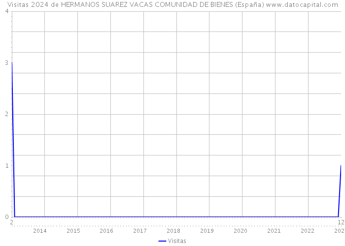 Visitas 2024 de HERMANOS SUAREZ VACAS COMUNIDAD DE BIENES (España) 