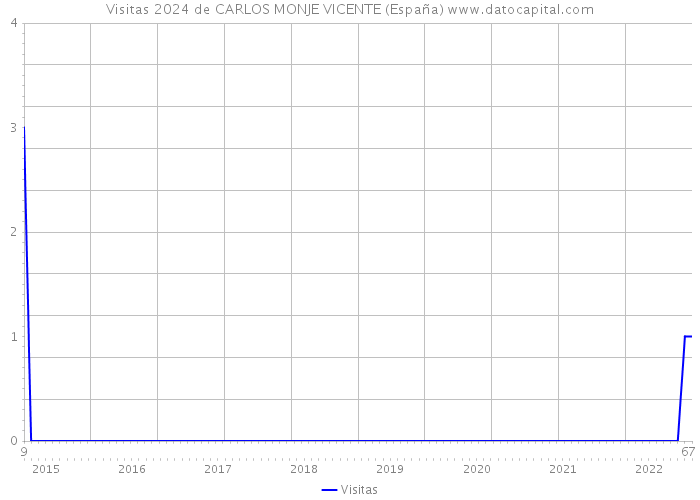 Visitas 2024 de CARLOS MONJE VICENTE (España) 