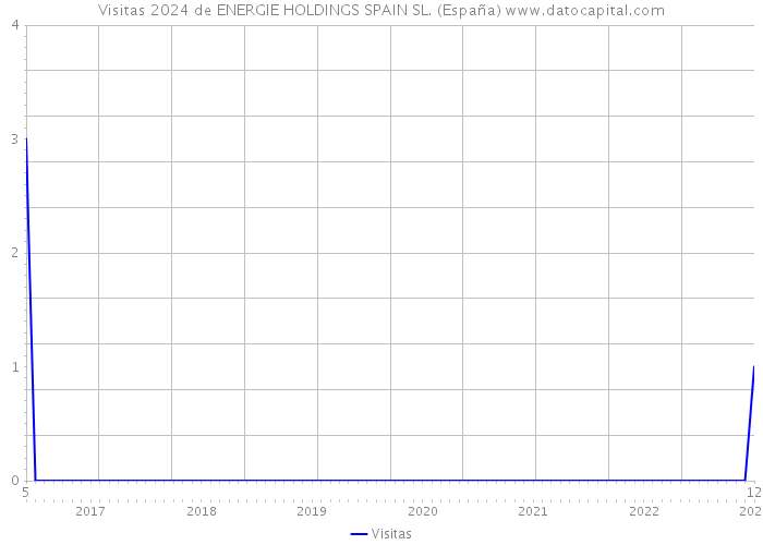 Visitas 2024 de ENERGIE HOLDINGS SPAIN SL. (España) 
