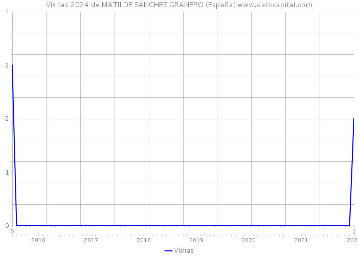 Visitas 2024 de MATILDE SANCHEZ GRANERO (España) 