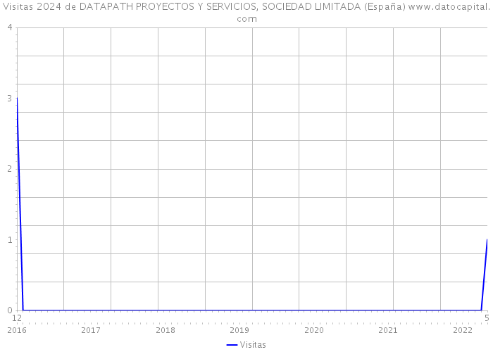 Visitas 2024 de DATAPATH PROYECTOS Y SERVICIOS, SOCIEDAD LIMITADA (España) 
