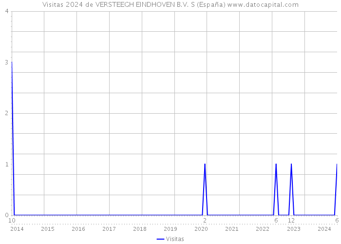 Visitas 2024 de VERSTEEGH EINDHOVEN B.V. S (España) 