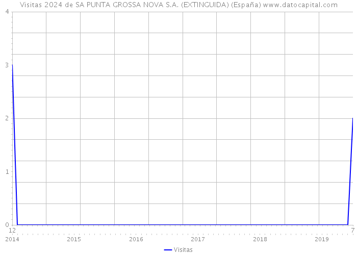 Visitas 2024 de SA PUNTA GROSSA NOVA S.A. (EXTINGUIDA) (España) 