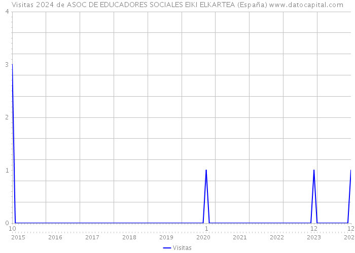 Visitas 2024 de ASOC DE EDUCADORES SOCIALES EIKI ELKARTEA (España) 