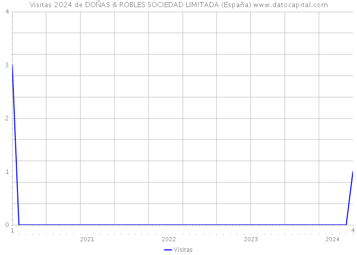 Visitas 2024 de DOÑAS & ROBLES SOCIEDAD LIMITADA (España) 