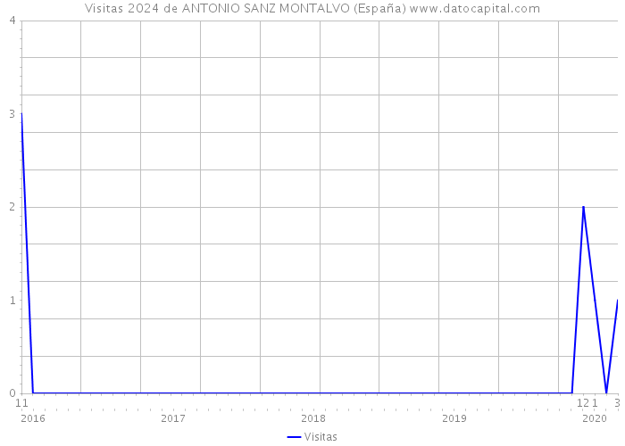 Visitas 2024 de ANTONIO SANZ MONTALVO (España) 