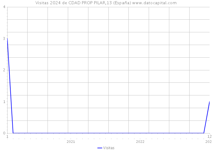 Visitas 2024 de CDAD PROP PILAR,13 (España) 