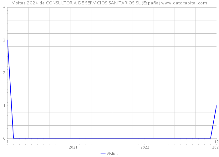 Visitas 2024 de CONSULTORIA DE SERVICIOS SANITARIOS SL (España) 