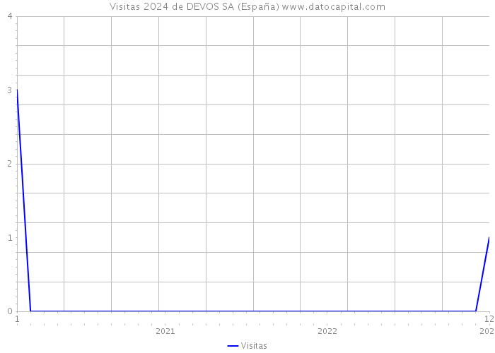 Visitas 2024 de DEVOS SA (España) 