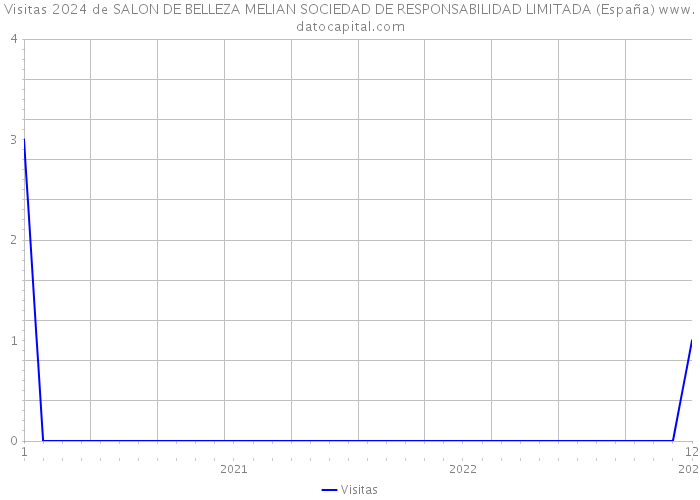 Visitas 2024 de SALON DE BELLEZA MELIAN SOCIEDAD DE RESPONSABILIDAD LIMITADA (España) 