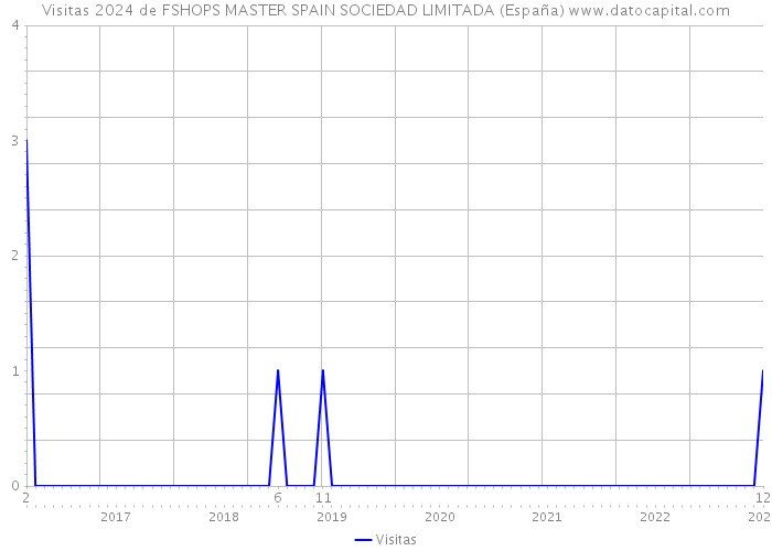 Visitas 2024 de FSHOPS MASTER SPAIN SOCIEDAD LIMITADA (España) 
