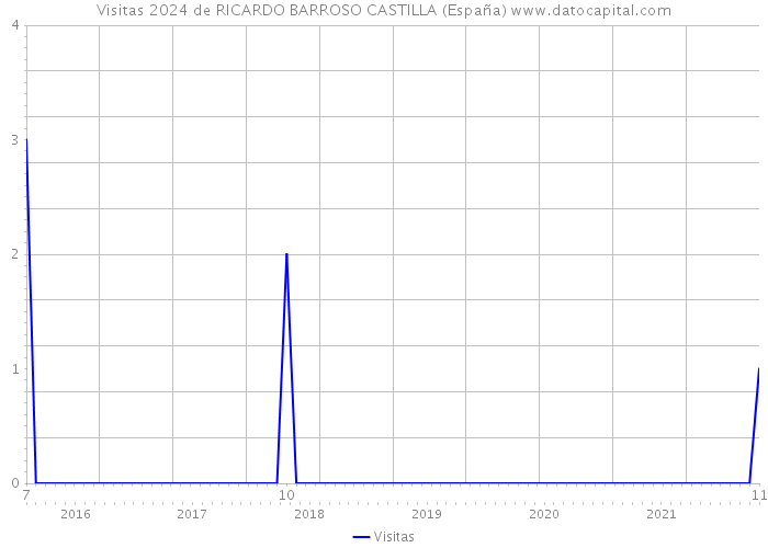 Visitas 2024 de RICARDO BARROSO CASTILLA (España) 