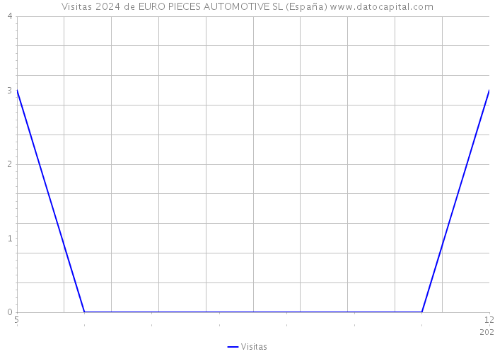 Visitas 2024 de EURO PIECES AUTOMOTIVE SL (España) 