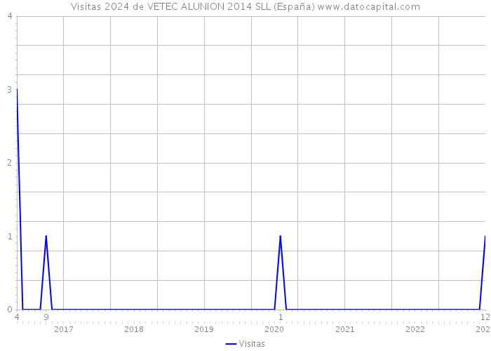 Visitas 2024 de VETEC ALUNION 2014 SLL (España) 