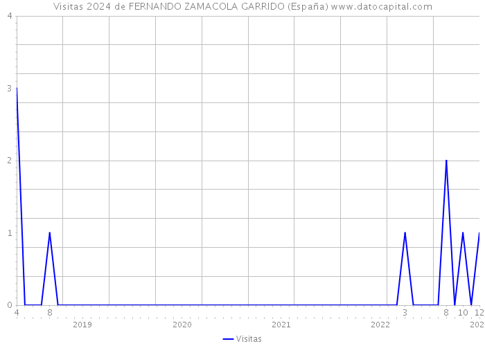 Visitas 2024 de FERNANDO ZAMACOLA GARRIDO (España) 