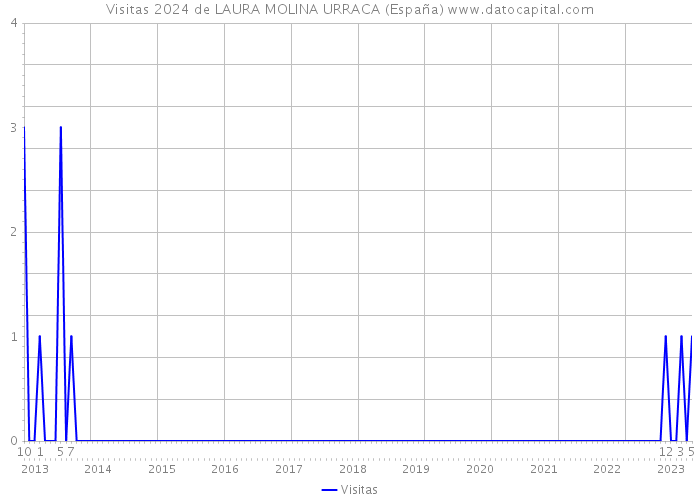 Visitas 2024 de LAURA MOLINA URRACA (España) 
