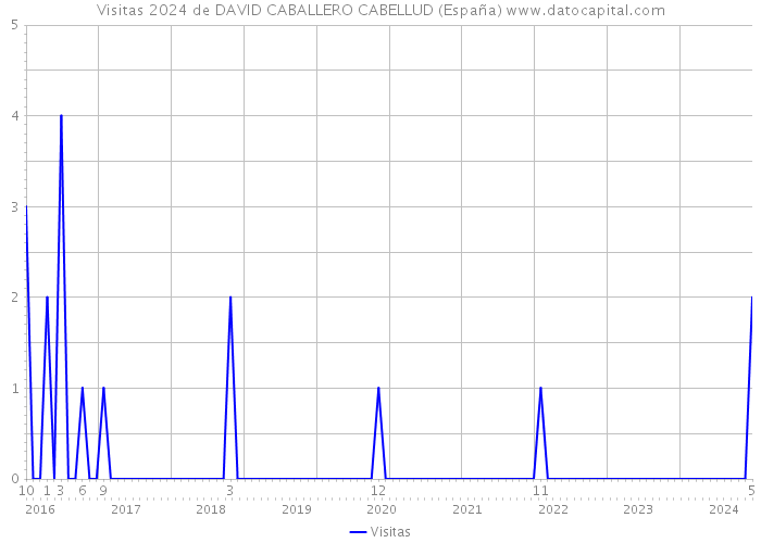 Visitas 2024 de DAVID CABALLERO CABELLUD (España) 