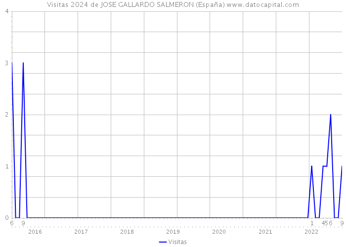 Visitas 2024 de JOSE GALLARDO SALMERON (España) 