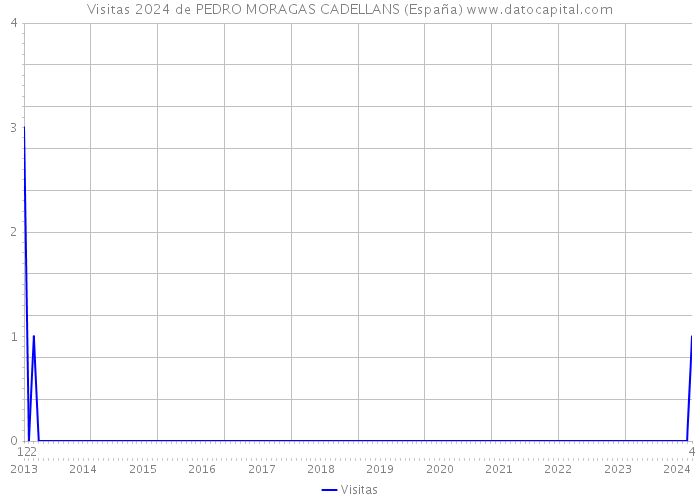 Visitas 2024 de PEDRO MORAGAS CADELLANS (España) 
