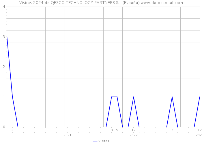 Visitas 2024 de QESCO TECHNOLOGY PARTNERS S.L (España) 