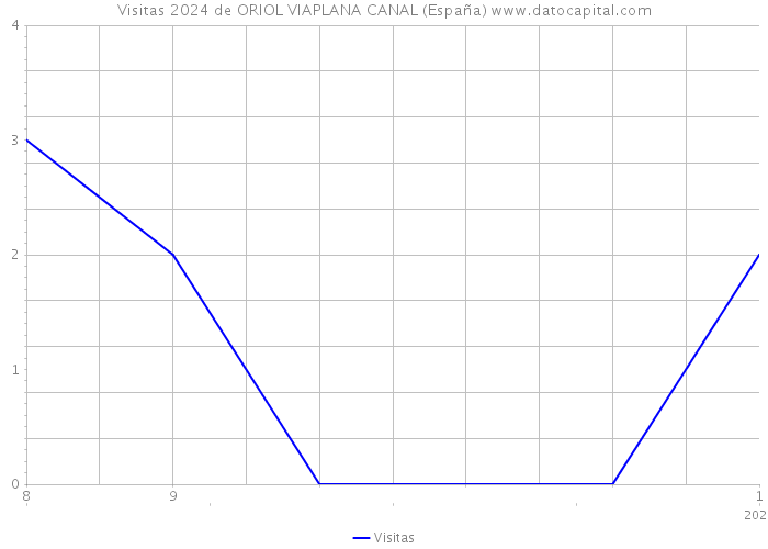 Visitas 2024 de ORIOL VIAPLANA CANAL (España) 