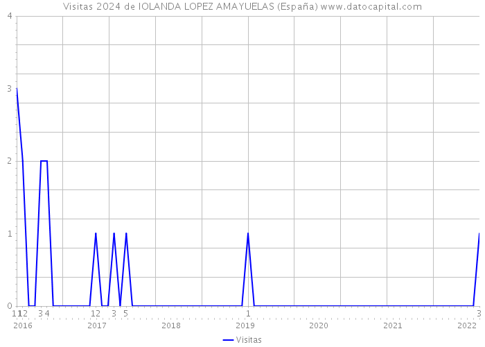 Visitas 2024 de IOLANDA LOPEZ AMAYUELAS (España) 