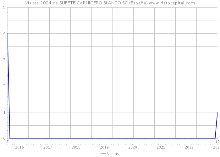 Visitas 2024 de BUFETE CARNICERO BLANCO SC (España) 