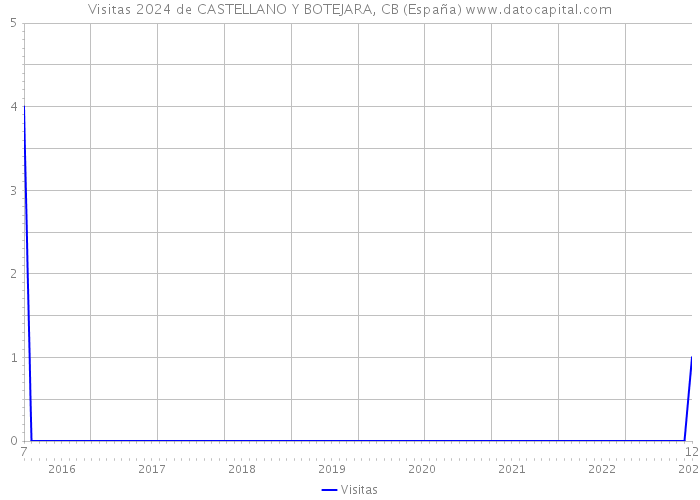 Visitas 2024 de CASTELLANO Y BOTEJARA, CB (España) 