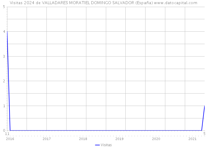 Visitas 2024 de VALLADARES MORATIEL DOMINGO SALVADOR (España) 