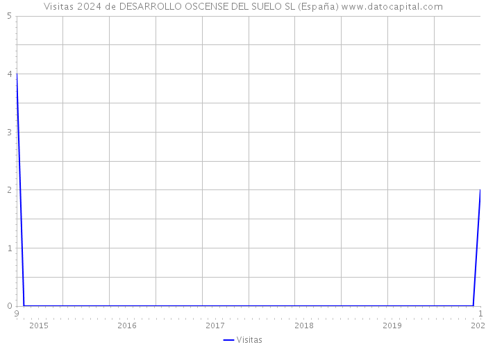 Visitas 2024 de DESARROLLO OSCENSE DEL SUELO SL (España) 