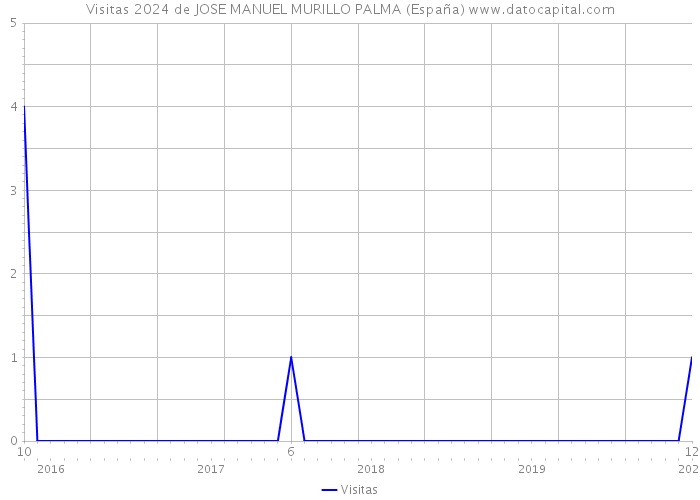 Visitas 2024 de JOSE MANUEL MURILLO PALMA (España) 
