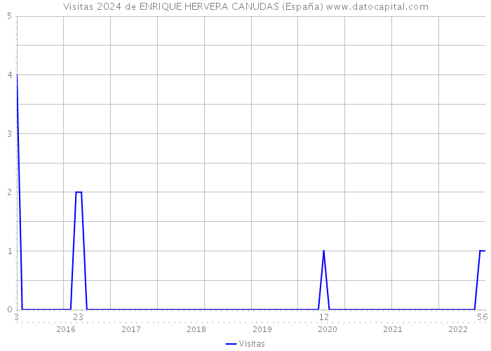 Visitas 2024 de ENRIQUE HERVERA CANUDAS (España) 