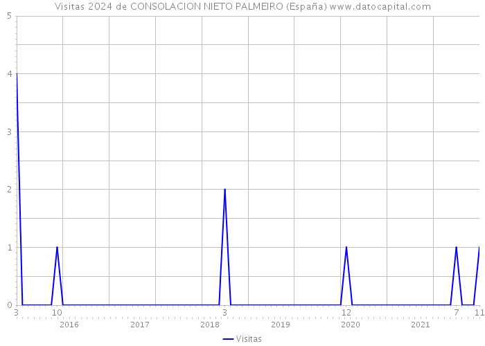 Visitas 2024 de CONSOLACION NIETO PALMEIRO (España) 