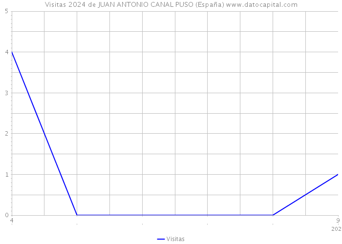 Visitas 2024 de JUAN ANTONIO CANAL PUSO (España) 