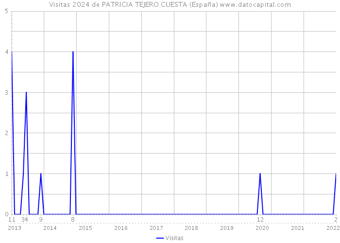 Visitas 2024 de PATRICIA TEJERO CUESTA (España) 