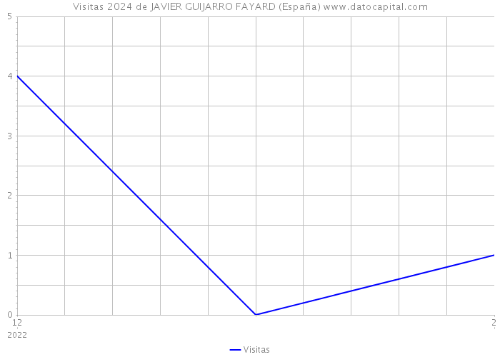 Visitas 2024 de JAVIER GUIJARRO FAYARD (España) 